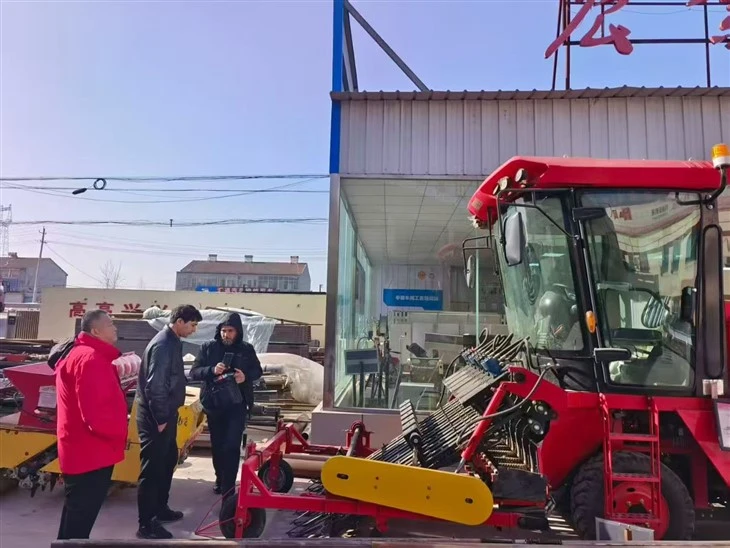 4ds-128A Hot Sale Garlic Combine Harvesting Machine With 3 Years Warranty price