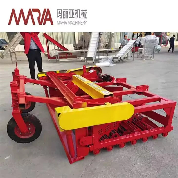 4DS-154A Front Tractor Mounted Harvester For Garlic Fast Working Speed high quality