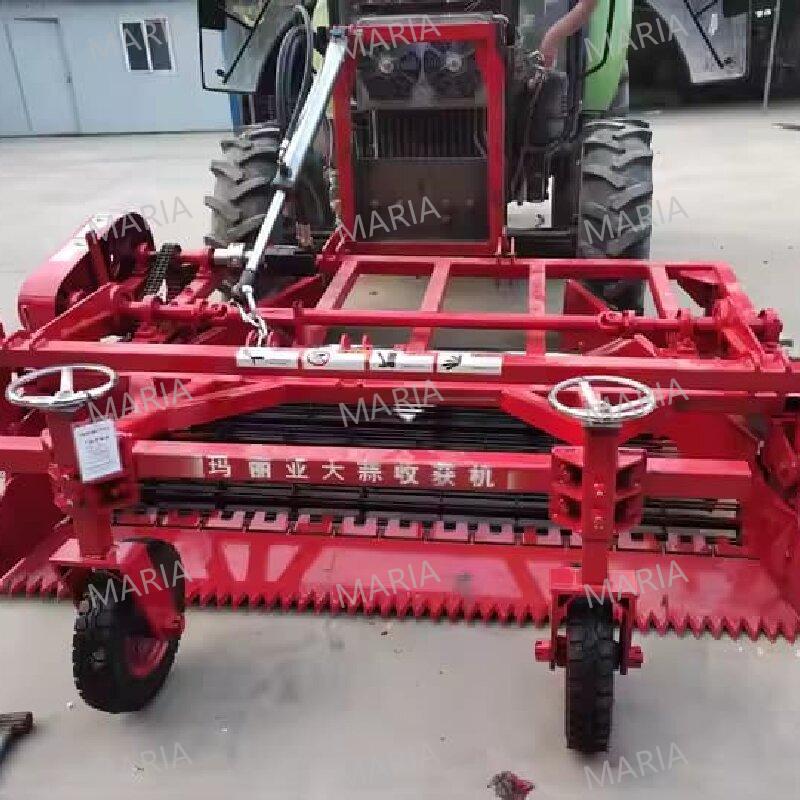 4DS-204A Tractor Mounted Harvester For Garlic With High Efficience