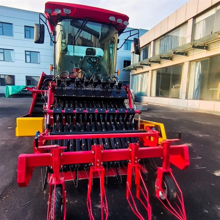 Agricultural Machinery Garlic Combine Harvester 140HP Self Propelled Harvesting Machine best
