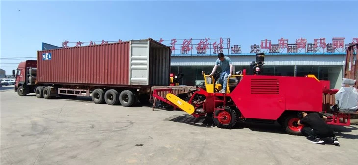 CE Certificate Self Propelled Garlic Harvester Digging Cutting Packing in One Go best