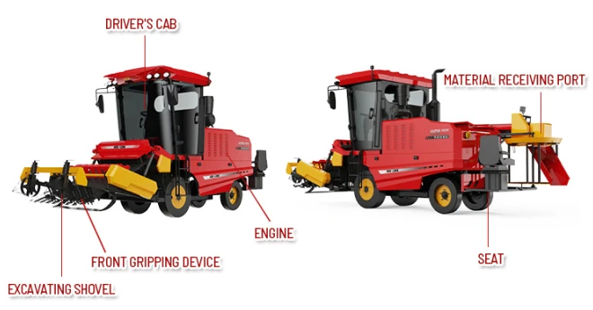 CE Certificate Self Propelled Garlic Harvester Digging Cutting Packing in One Go best