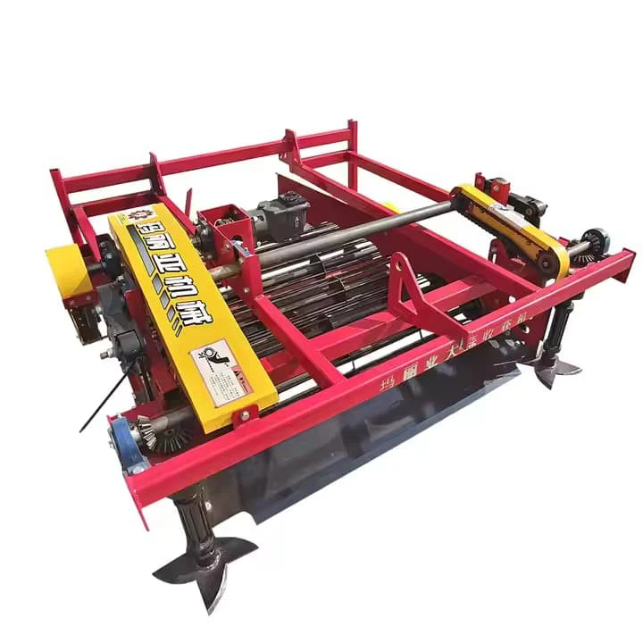Compact Lightweight Garlic Harvester Custom OEM Farm Portability Garlic Harvester Can Complete Garlic Excavation, Cleaning, Garlic Stalk Cutting, Bagging, Or Basket Loading Operations In One Go,