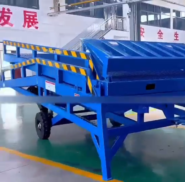 Mobile Ramp Two-section Folding Type factory
