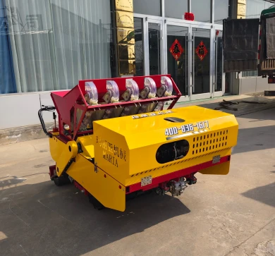 No Tractor Needed Self-Propelled Garlic Planter High Efficiency Garlic Seeder factory