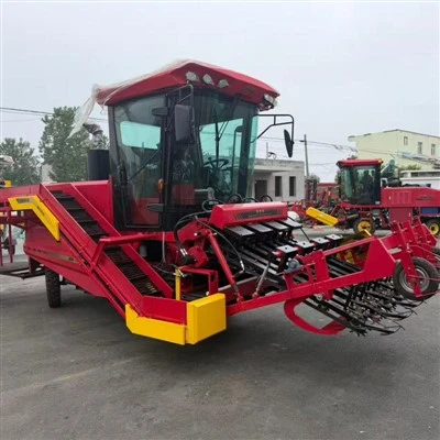 Agricultural Machinery Garlic Combine Harvester 140HP Self Propelled Harvesting Machine
