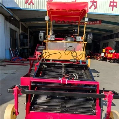 Agricultural Machinery Onion Picking Machine Self Propelled Harvesting Machine